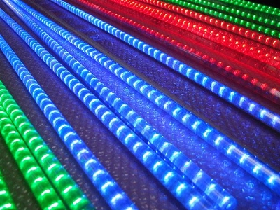 供应LED圆二线彩虹管